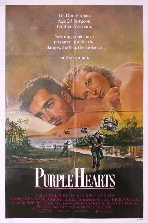 Poster film Purple Hearts