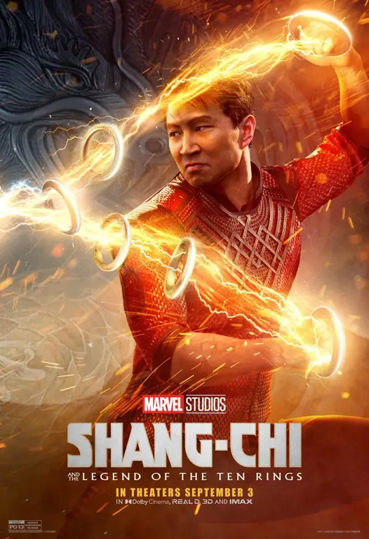 Poster film Shang-Chi dan Legenda Sepuluh Cincin