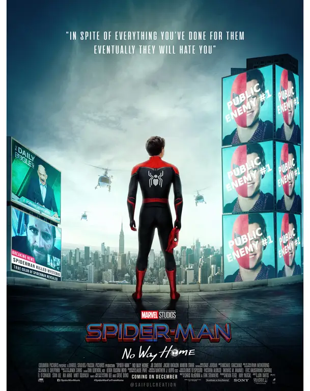 Poster film Spider-Man: No Way Home