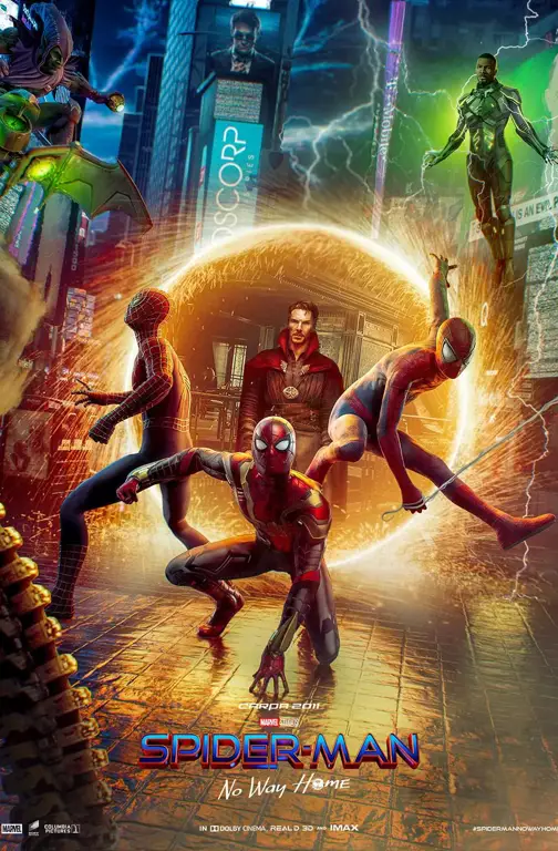 Poster film Spider-Man: No Way Home