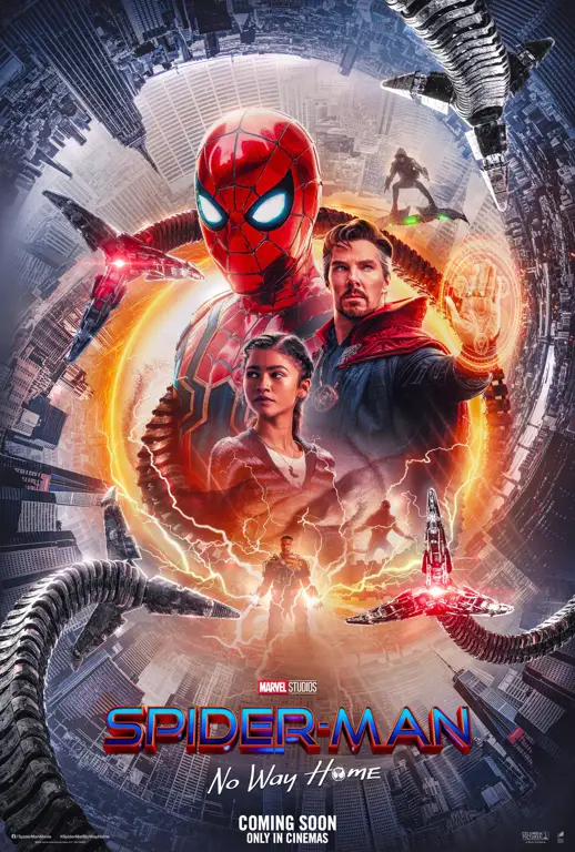 Poster film Spiderman No Way Home