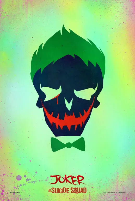 Poster film Suicide Squad dengan subtitle Indonesia