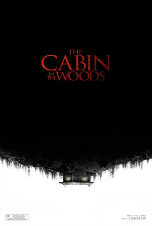 Poster film The Cabin in the Woods versi Indonesia