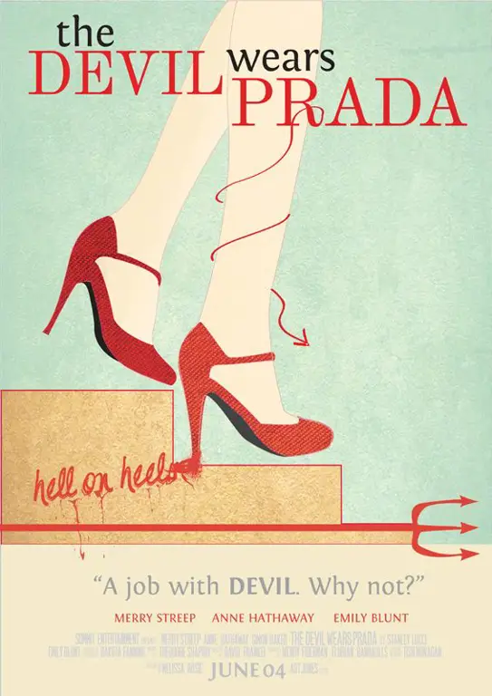 Poster film The Devil Wears Prada