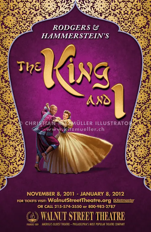 Poster film The King and I