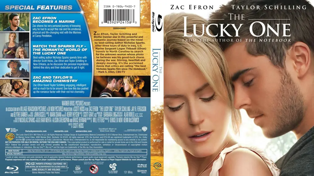 Poster film The Lucky One