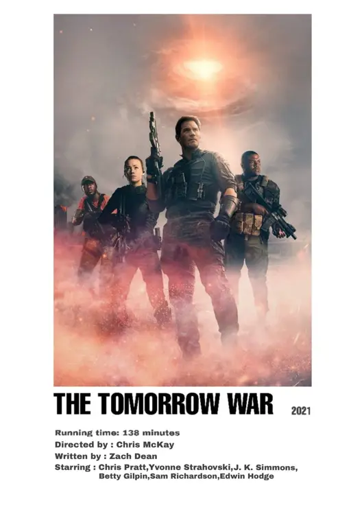 Poster film The Tomorrow War