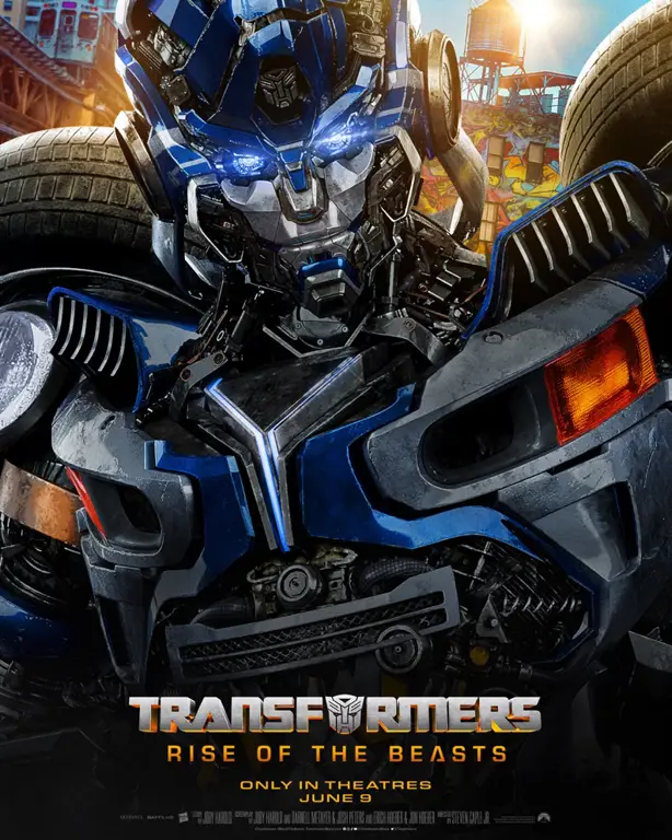 Poster film Transformers: Rise of the Beasts