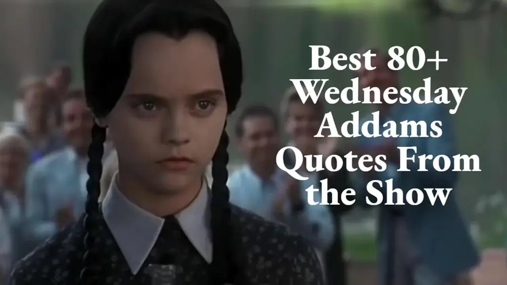 Poster film Wednesday Addams