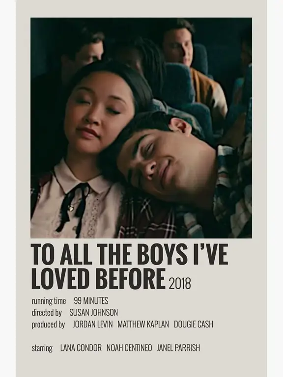 Poster film To All The Boys I've Loved Before versi Indonesia