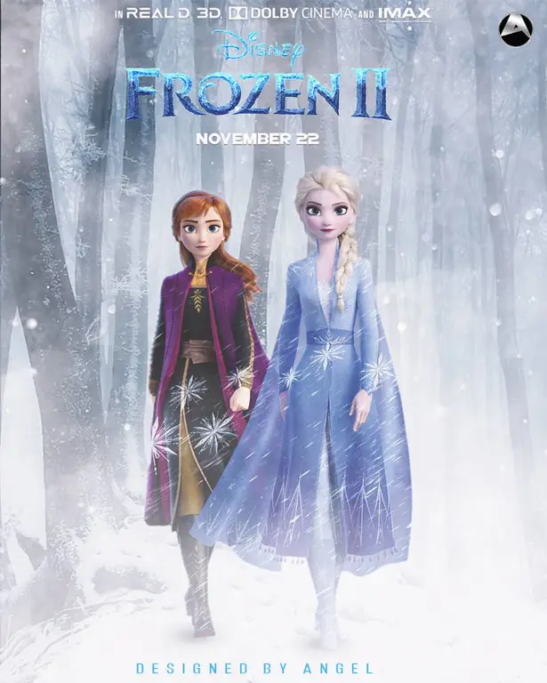 Poster Film Frozen 2