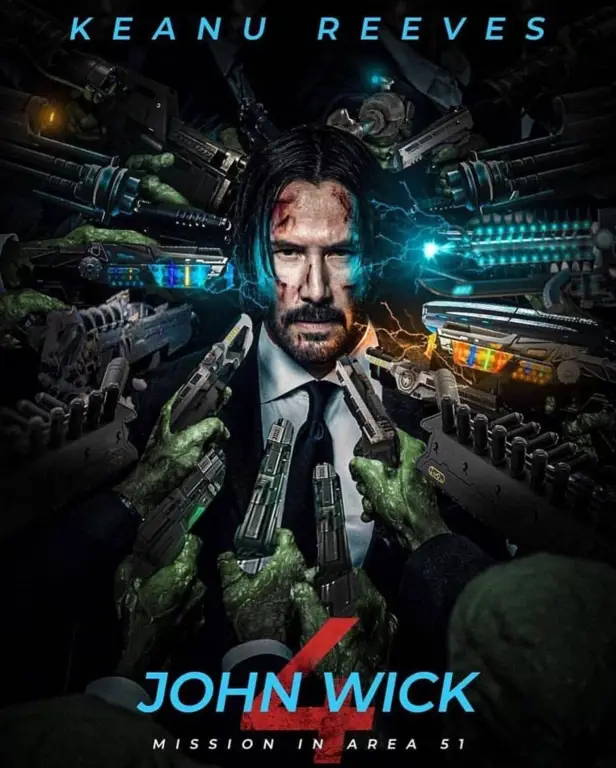 Poster resmi film John Wick 4