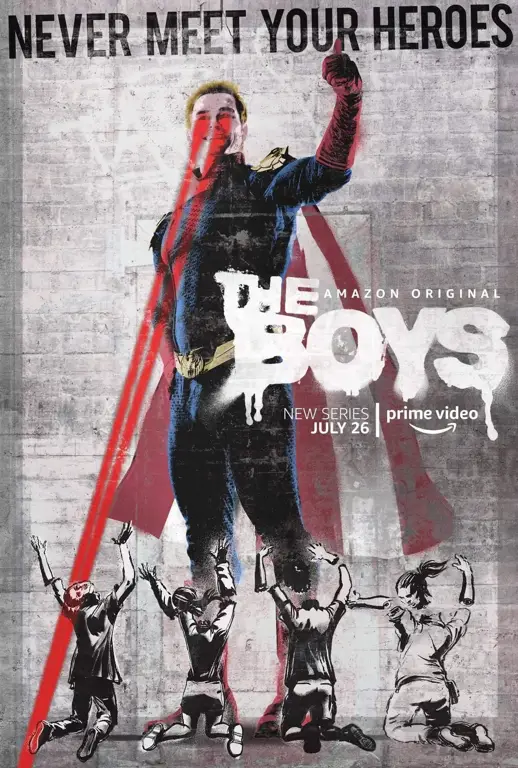 Poster resmi serial The Boys