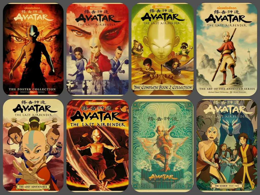 Poster promosi Avatar Legenda Aang