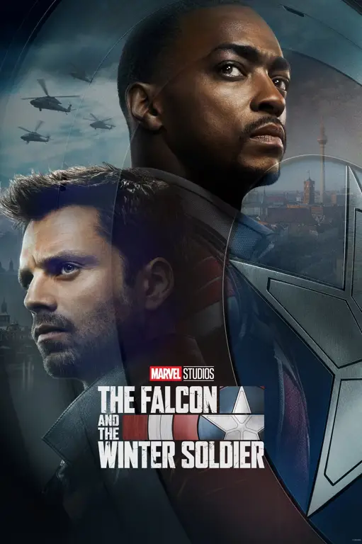 Gambar promosi serial The Falcon and The Winter Soldier