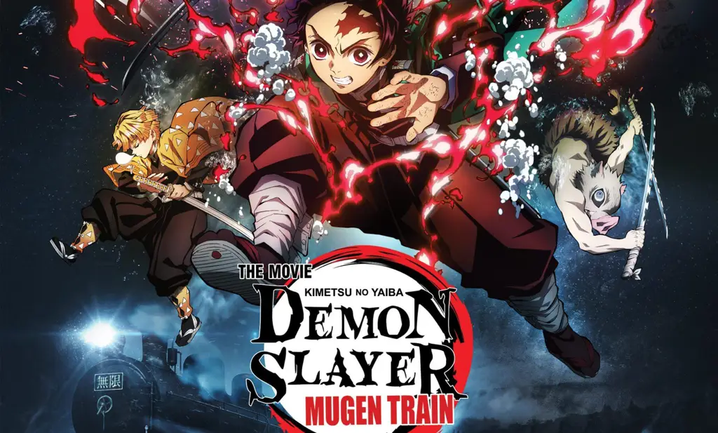 Poster film Demon Slayer: Mugen Train