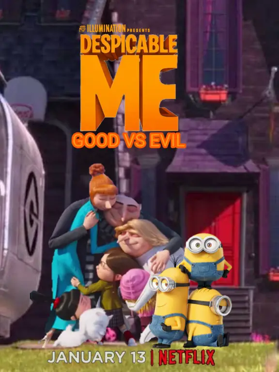 Poster film Despicable Me 4