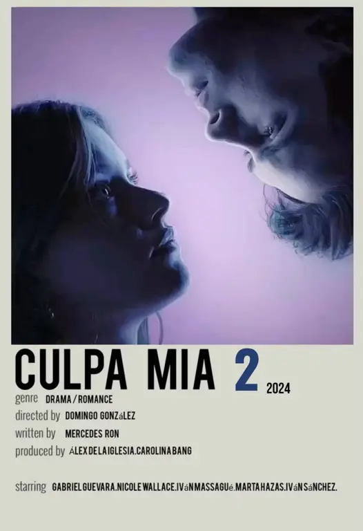 Poster drama Culpa Mia