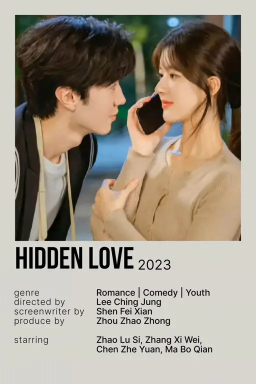 Poster drama Hidden Love