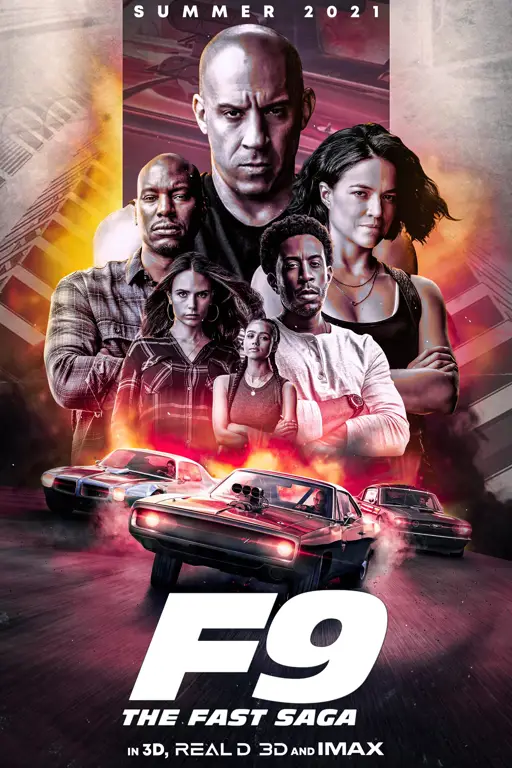 Poster film Fast X dengan subtitle Indonesia