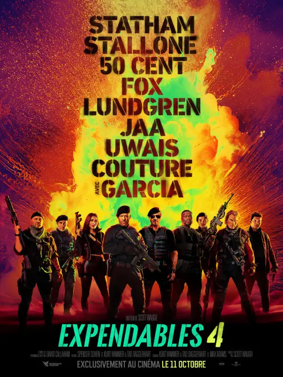 Poster film Expendables 4