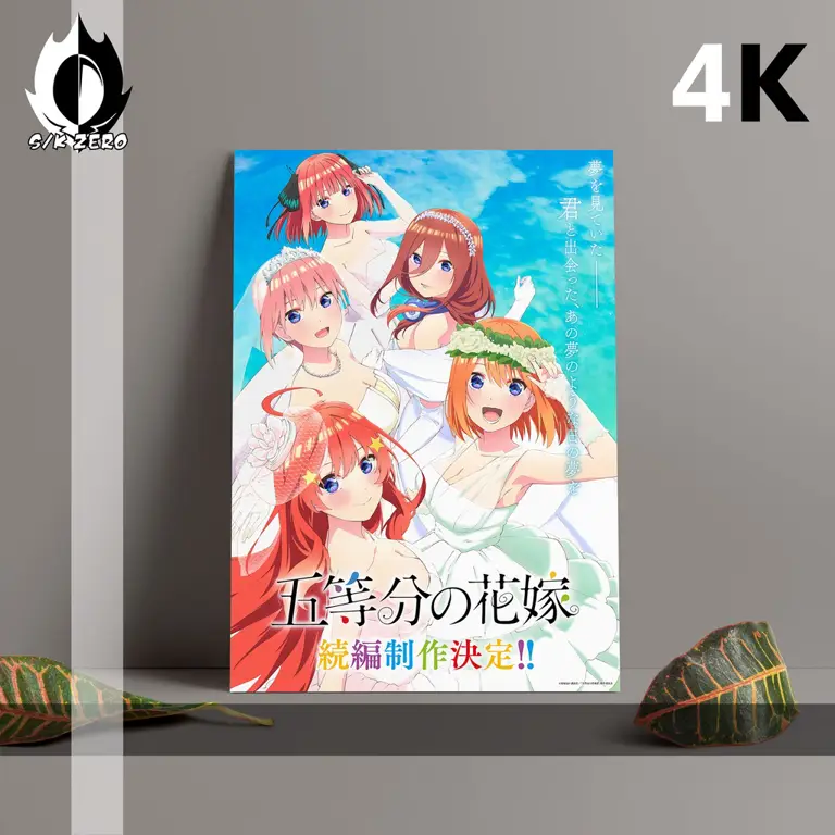 Poster film Gotoubun no Hanayome