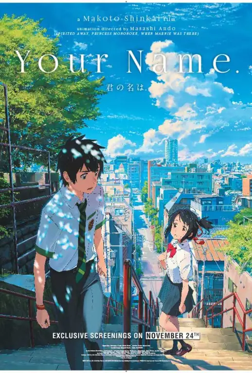 Poster film Kimi no Nawa