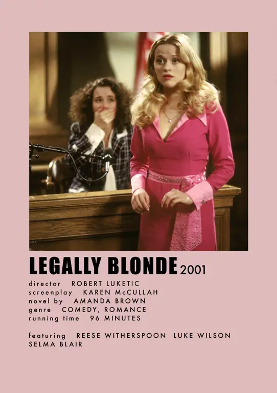 Poster film Legally Blonde