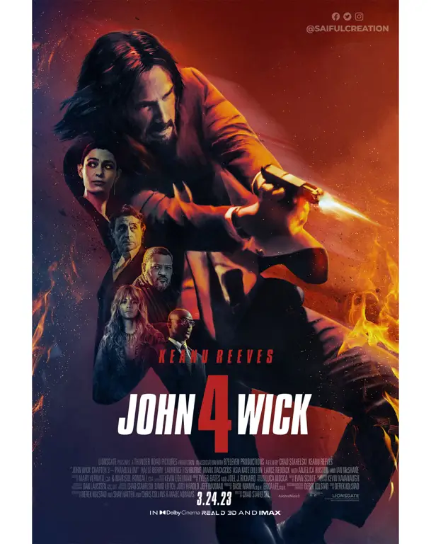 Poster film John Wick 4