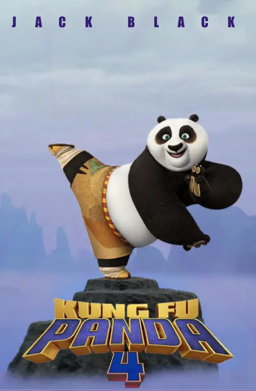 Poster film Kung Fu Panda 4