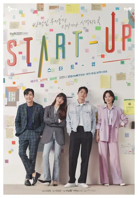 Poster drama Korea Start-Up