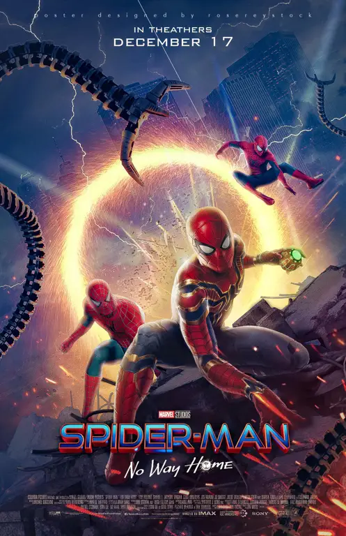 Poster film Spiderman No Way Home