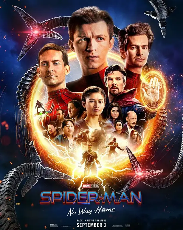 Poster film Spiderman: No Way Home