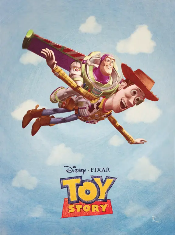 Poster film Toy Story versi Indonesia