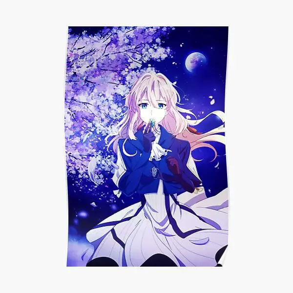 Poster promosi anime Violet Evergarden