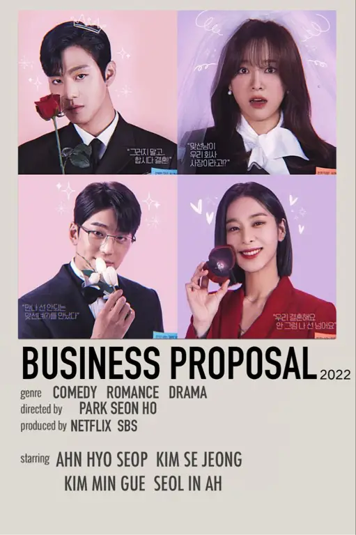 Adegan menarik dari drama Korea A Business Proposal