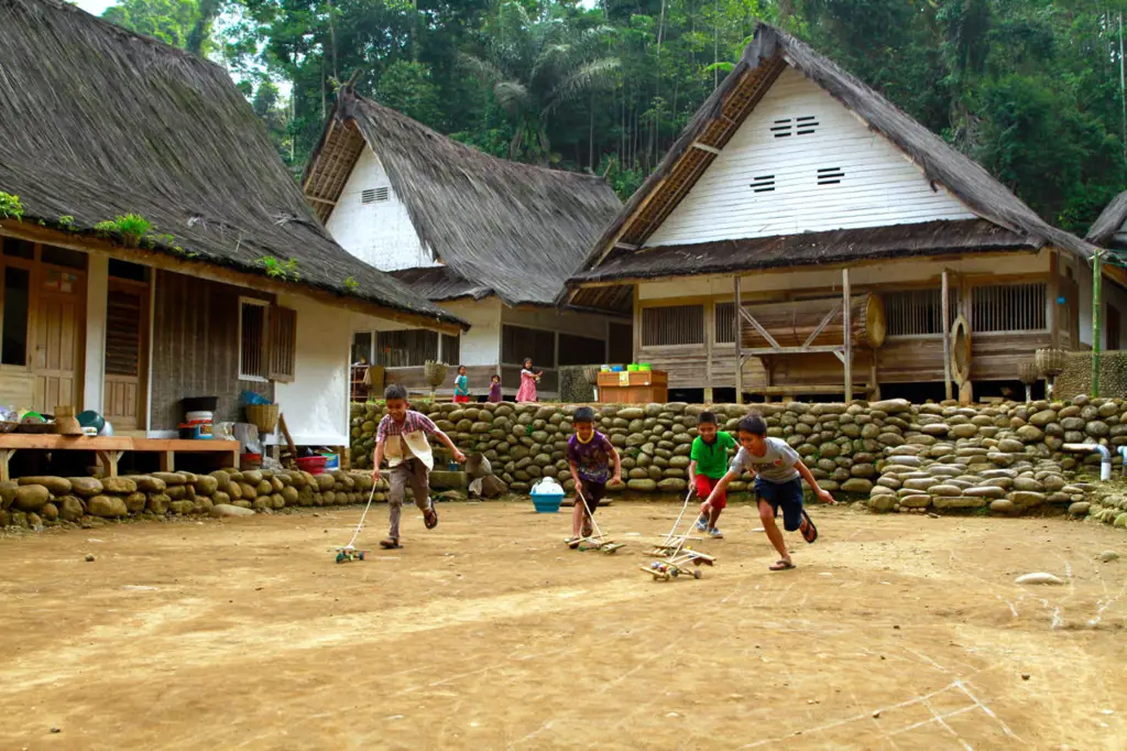 Kehidupan pedesaan di Indonesia