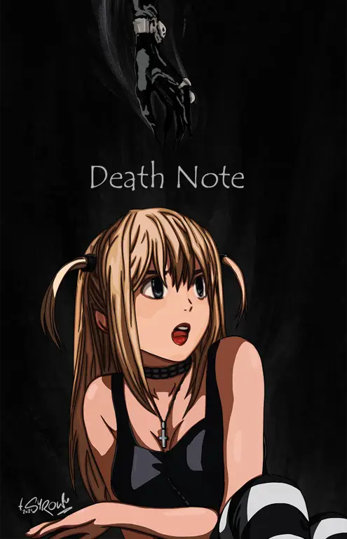 Gambar Misa Amane dari Death Note