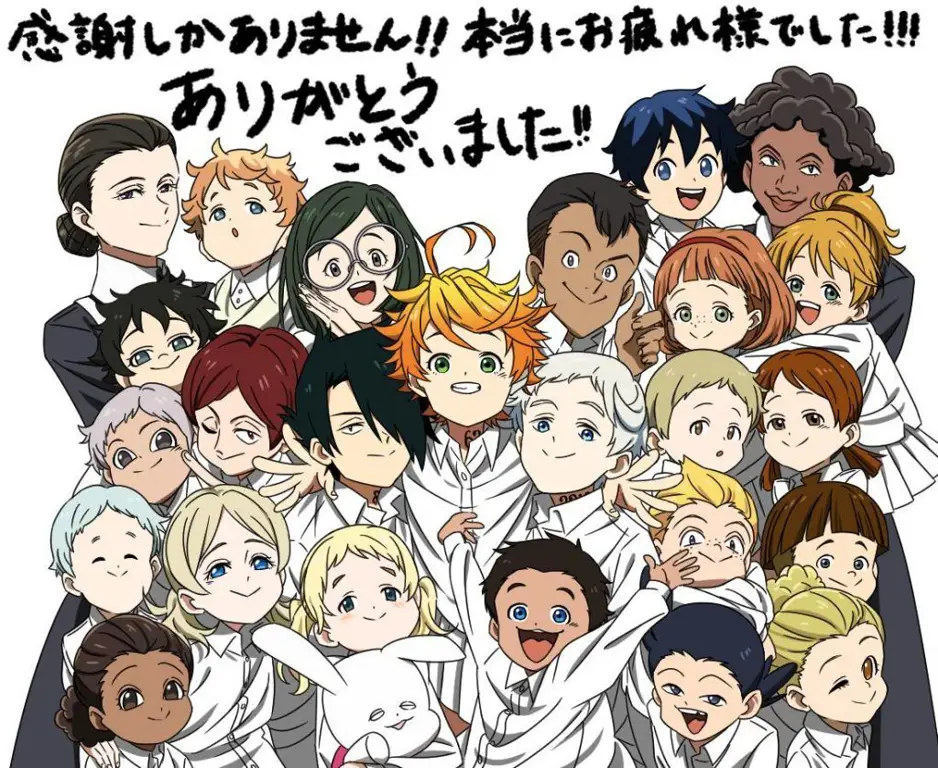 Gambar Nanami Yokomiya dari anime The Promised Neverland