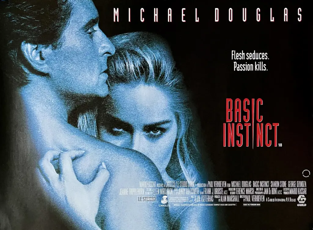 Sharon Stone dalam film Basic Instinct