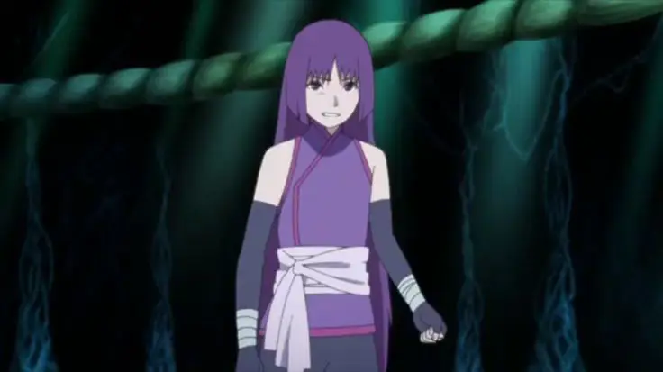 Gambar Sumire Mika dalam serial Boruto