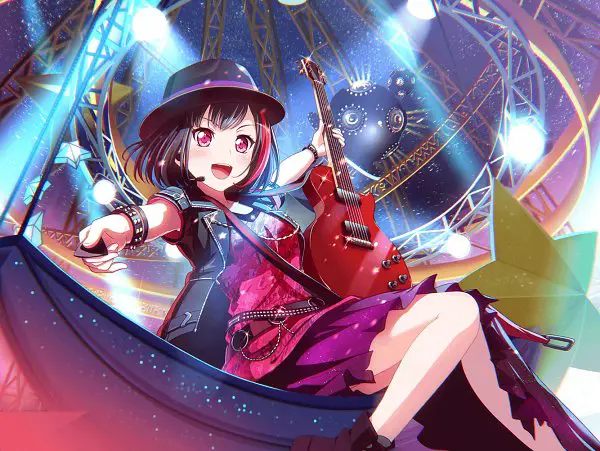 Ilustrasi Yuuna Mitake dari anime