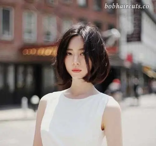 Model rambut bob berlayer ala Korea