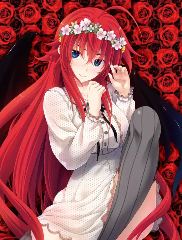 Gambar Rias Gremory dari High School DxD