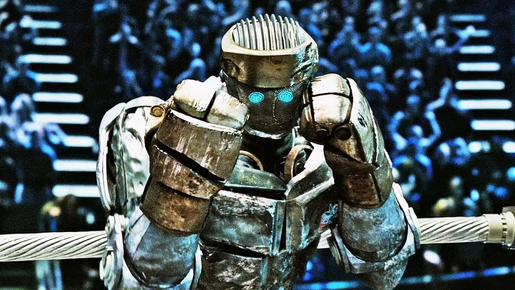 Adegan pertarungan robot di film Real Steel