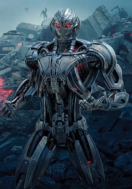 Robot Ultron dalam film Avengers: Age of Ultron