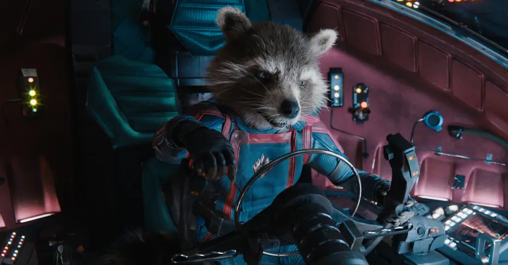 Gambar Rocket Raccoon dari film Guardian of the Galaxy Vol 3