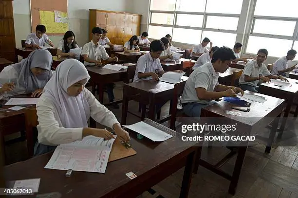 Ruang kelas di SMA N 1 Wiradesa yang nyaman dan modern