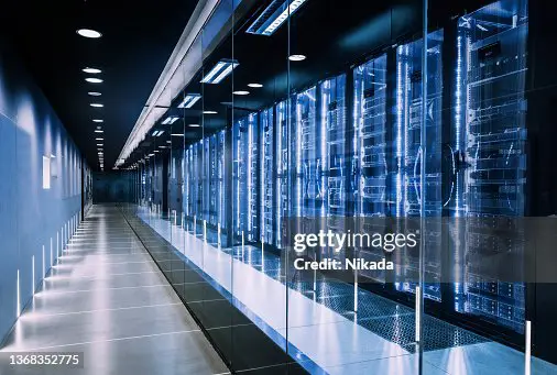 Gambar ruang server data center