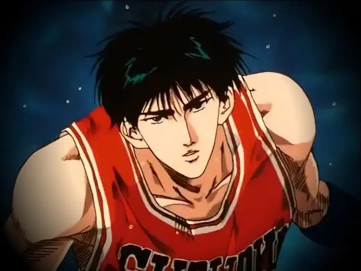 Gambar Rukawa Chiho dari serial Slam Dunk